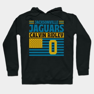 Jacksonville Jaguars Ridley 0 American Flag Football Hoodie